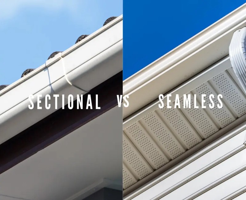 Seamless vs. Sectional Gutters Which Option Is Better?